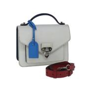 Pre-owned Leather louis-vuitton-bags Louis Vuitton Vintage , White , D...