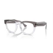 Crystal Grey Eyewear Frames Mega Hawkeye Ray-Ban , Gray , Unisex