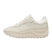 Leather and suede sneakers Spark 010 Candice Cooper , Beige , Dames