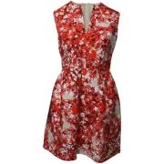 Pre-owned Cotton dresses Giambattista Valli Pre-owned , Red , Dames