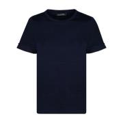 Ruched T-Shirt Max Mara , Blue , Dames