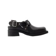 Pre-owned Leather flats Acne Studios Pre-owned , Black , Dames