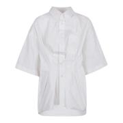 Witte shirts voor vrouwen Maison Margiela , White , Dames