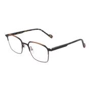 Vierkant Metalen Frame Bril Joaquin Etnia Barcelona , Black , Unisex