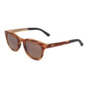 Vierkante Acetaat Zonnebril Koko Head Maui Jim , Brown , Unisex