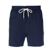 Navy Blue Logo Swim Shorts Ralph Lauren , Blue , Heren