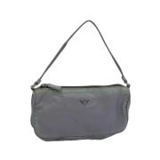 Pre-owned Nylon prada-bags Prada Vintage , Gray , Dames