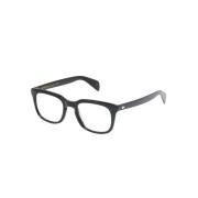 Zwart optisch montuur, veelzijdig en stijlvol Moscot , Black , Unisex