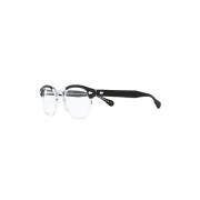 Zwarte Kristal Optisch Frame Moscot , Black , Unisex