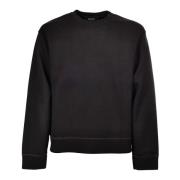 Zwarte Regular Fit Sweatshirt Dsquared2 , Black , Heren