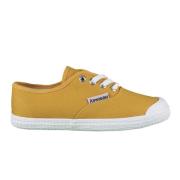 Moderne Canvas Sneakers Kawasaki , Yellow , Heren