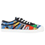 Cartoon Canvas Sneakers Kawasaki , Multicolor , Heren