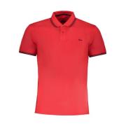 Roze Katoenen Poloshirt met Logo Borduursel Harmont & Blaine , Pink , ...