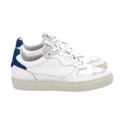 Inti Lage Sneakers van Leer Vetersluiting Piola , White , Dames