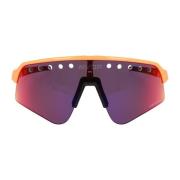 Sportieve zonnebril met BIO-Matter frame Oakley , Orange , Unisex