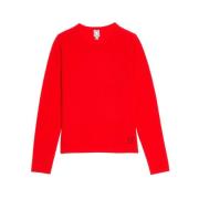 Rode Angelina Trui - Casual Chic Ines De La Fressange Paris , Red , Da...