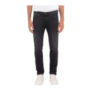 Stijlvolle Jeans voor Mannen en Vrouwen Replay , Gray , Heren