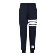 Blauwe 4 Bar Sweatpants Thom Browne , Blue , Heren