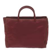 Pre-owned Fabric prada-bags Prada Vintage , Red , Dames