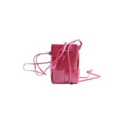Pre-owned Leather crossbody-bags Bottega Veneta Vintage , Pink , Dames