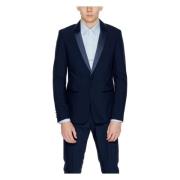 Heren Pak Jas Lente/Zomer Collectie Antony Morato , Blue , Heren