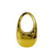 Metallic Mini Swipe Handtas - Goud Coperni , Yellow , Dames