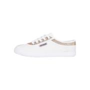 Glitter Canvas Schoen Goud Kawasaki , Multicolor , Dames