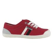 Retro Canvas Sneakers Kawasaki , Red , Heren