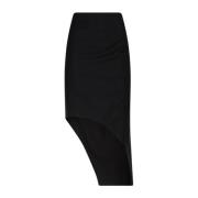 Zwarte Asymmetrische Rok Givenchy , Black , Dames