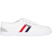 Retro Canvas Schoen Wit Kawasaki , Multicolor , Dames