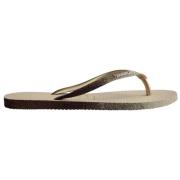 Sparkle II Ballet Flip Flops Havaianas , Beige , Dames