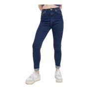 Hoge taille super skinny jeans Tommy Jeans , Blue , Dames