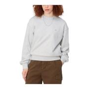 Stijlvolle Sweatshirt voor Vrouwen Carhartt Wip , Gray , Dames