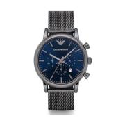 Chronograph Luigi Dress Horloge Emporio Armani , Gray , Heren