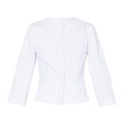 Gevlochten jas voor vrouwen Liu Jo , White , Dames