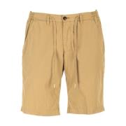 Beige Bermuda Shorts Briglia , Beige , Heren