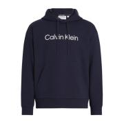 Nachtelijke Hemel Comfort Hoodie Calvin Klein , Blue , Heren