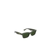 Smaragdgroene Wayfarer Acetaatbril Bottega Veneta , Green , Heren