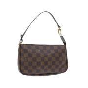 Pre-owned Canvas louis-vuitton-bags Louis Vuitton Vintage , Brown , Da...