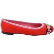 Nylon flats Salvatore Ferragamo , Red , Dames