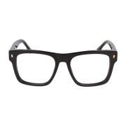 Vierkante montuur bril Dsquared2 , Black , Unisex