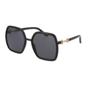 Stijlvolle zonnebril met Gg0890S ontwerp Gucci , Black , Dames