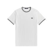 Profiel T-shirt Fred Perry , White , Heren