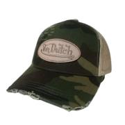 Groene Camo Trucker Cap VON Dutch , Multicolor , Heren