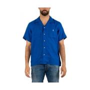 Herenoverhemd Klassieke Stijl Ralph Lauren , Blue , Heren