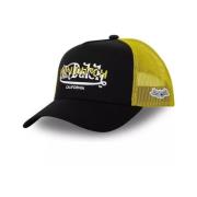 Zwart Geel Trucker Cap VON Dutch , Multicolor , Heren