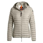 Juliet Beige Gewatteerde Jassen Parajumpers , Beige , Dames