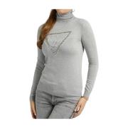 Grijze Dames Jersey Top Guess , Gray , Dames