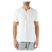 Regular Fit Vlam Katoenen T-shirt Antony Morato , White , Heren