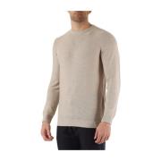 Regular Fit Linnen Viscose Sweater Antony Morato , Beige , Heren